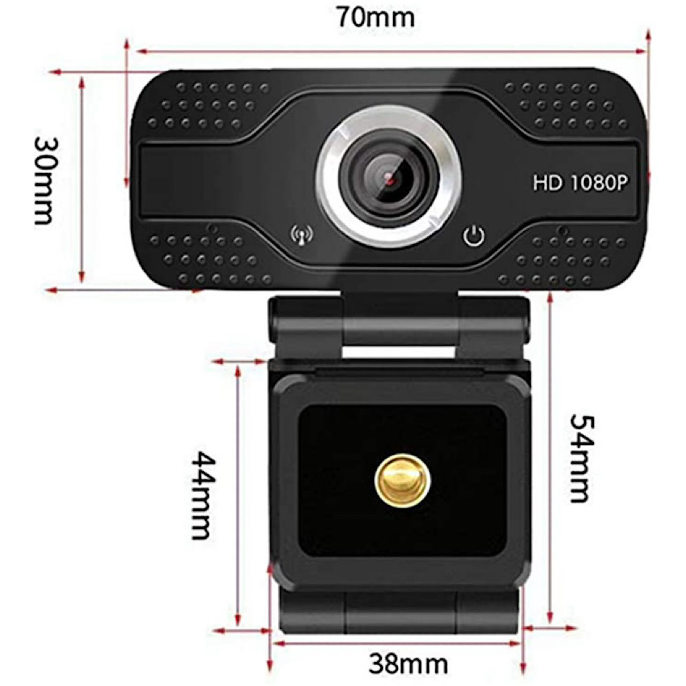 Webcam kẹp 1080P 368 Full HD