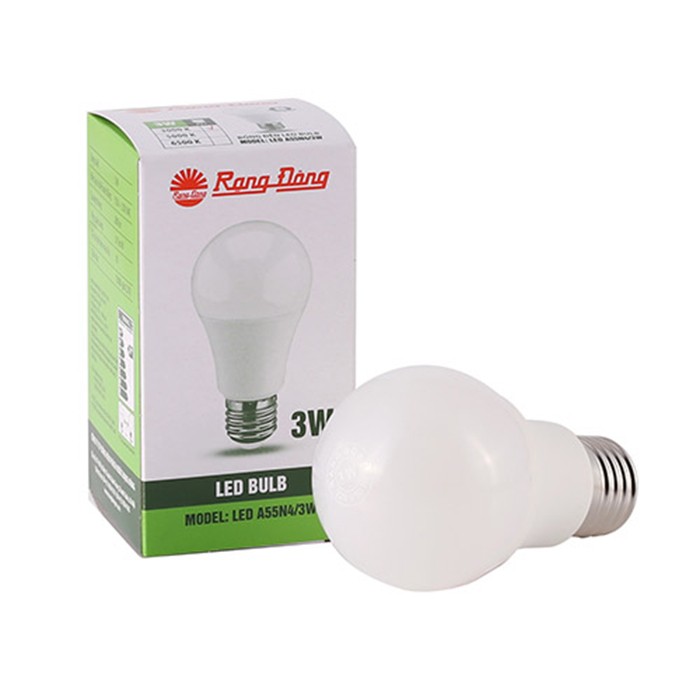 Bóng đèn LED BULB Tròn 3W Rạng Đông