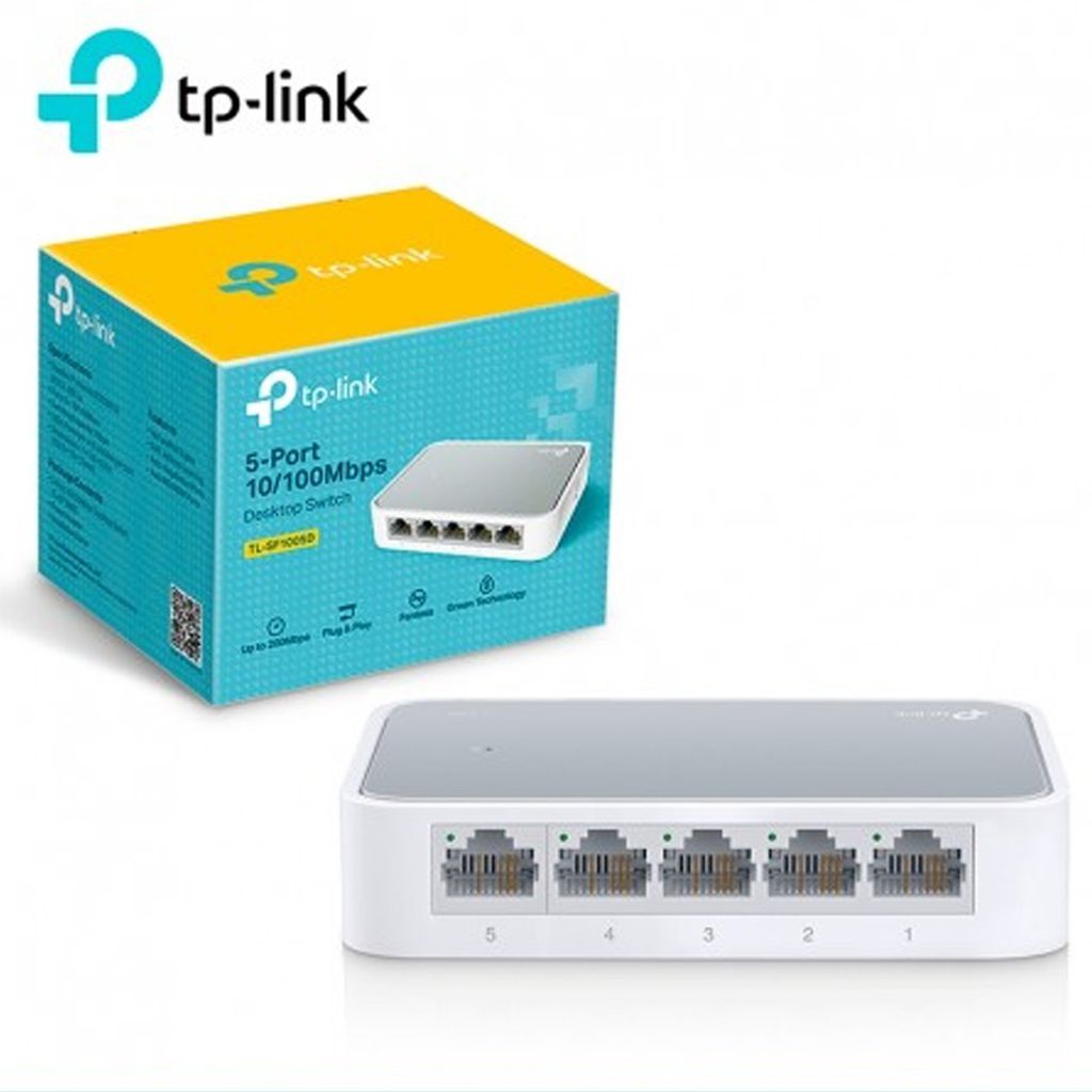 Switch TP-Link TL-SF1005D (5Port 10/100Mbps – Vỏ Nhựa)